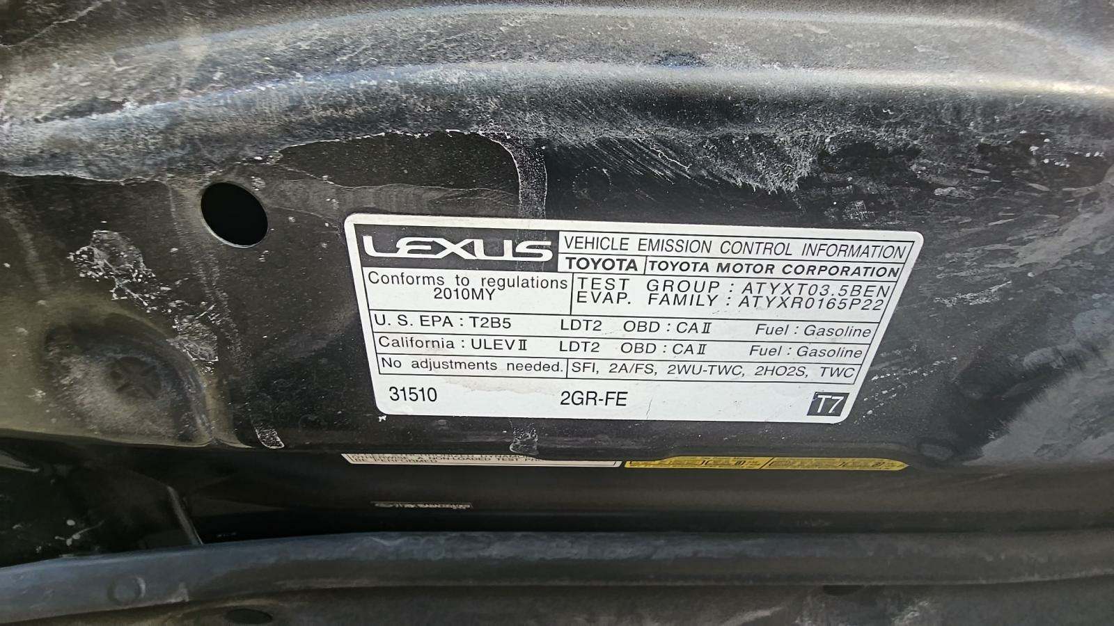 2010 Lexus RX RX 350 AWD