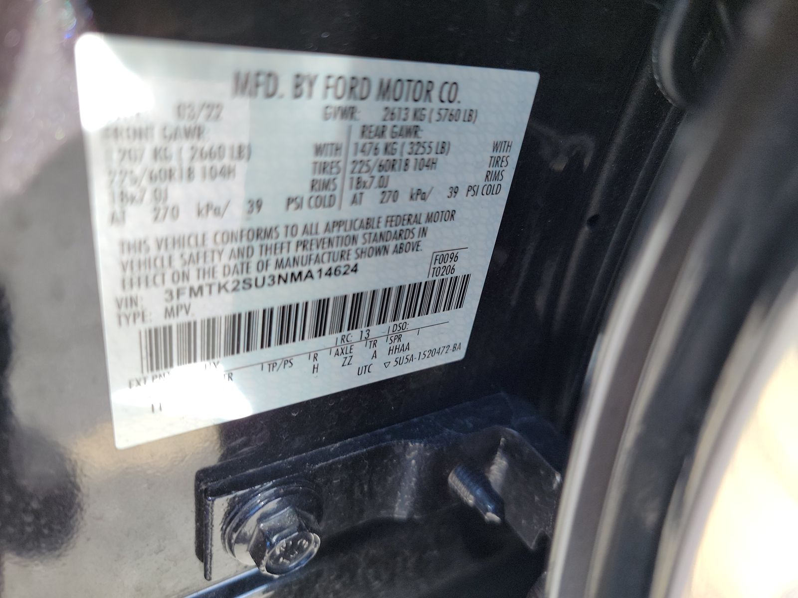 2022 Ford Mustang Mach-E California Route 1 AWD