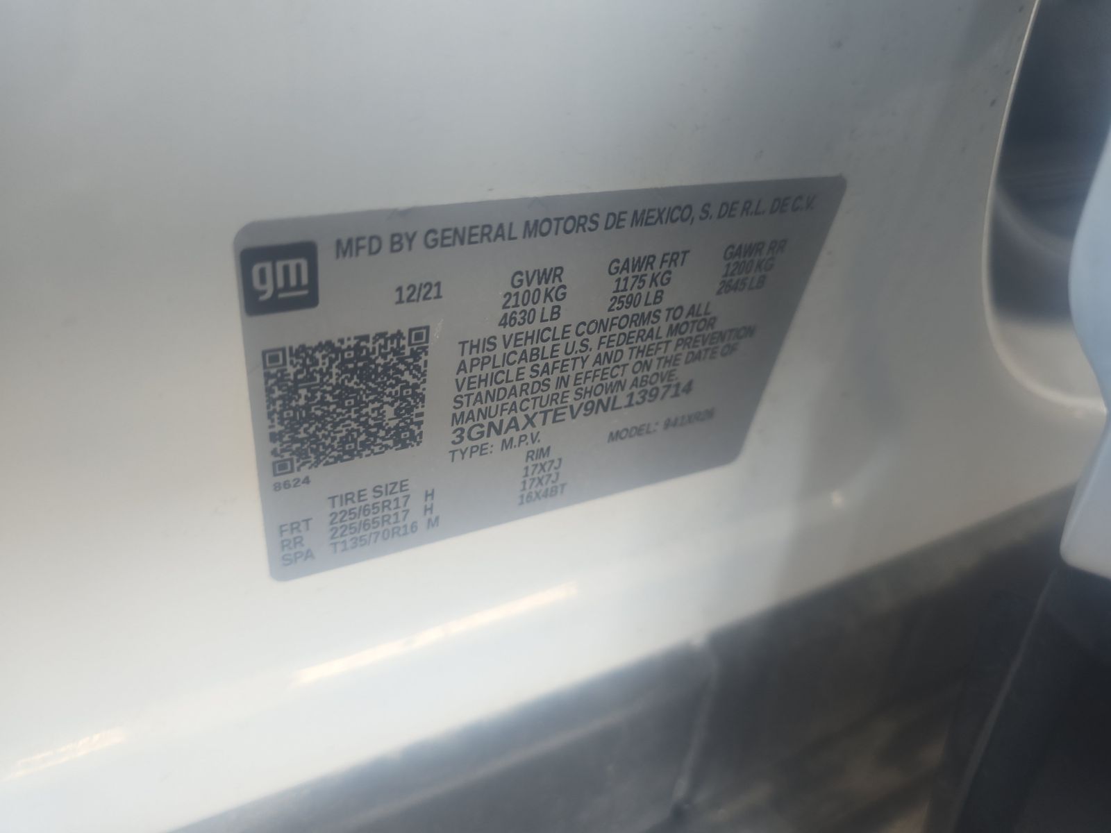 2022 Chevrolet Equinox LT AWD