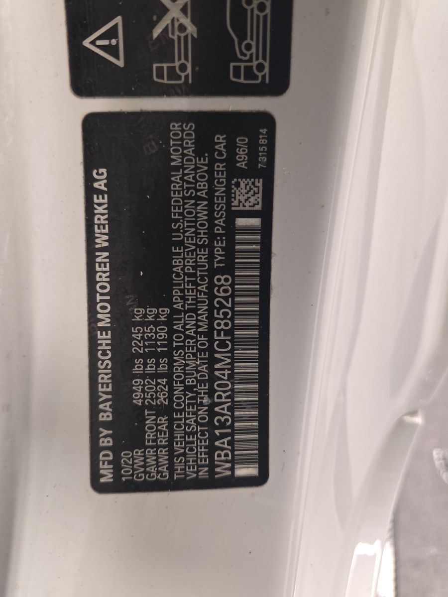 2021 BMW 4 Series M440i xDrive AWD