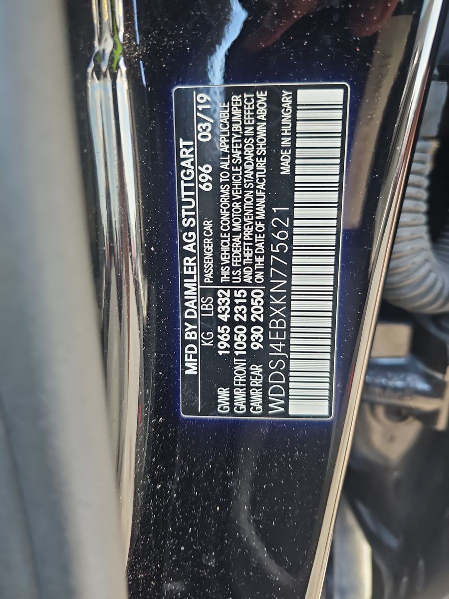 2019 Mercedes-Benz CLA CLA 250 FWD