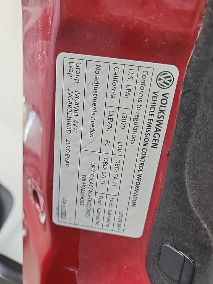 2018 Volkswagen Jetta 1.4T SE FWD