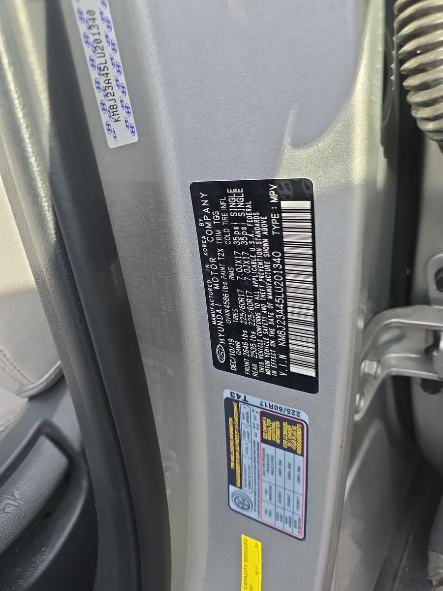 2020 Hyundai Tucson SE FWD