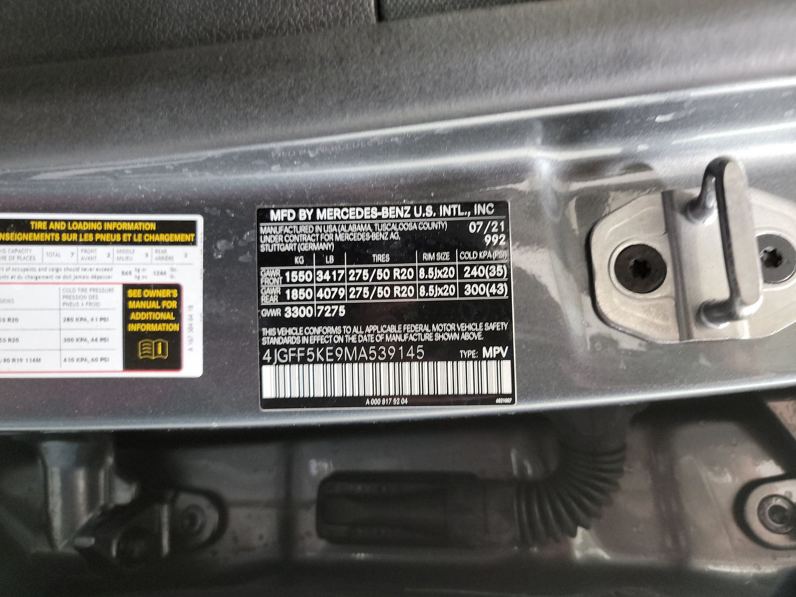 2021 Mercedes-Benz GLS GLS 450 AWD