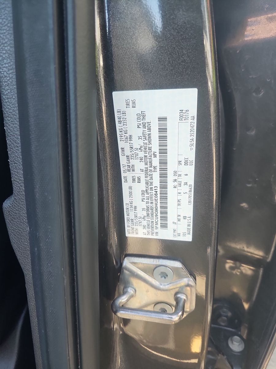 2017 Ford Escape SE AWD