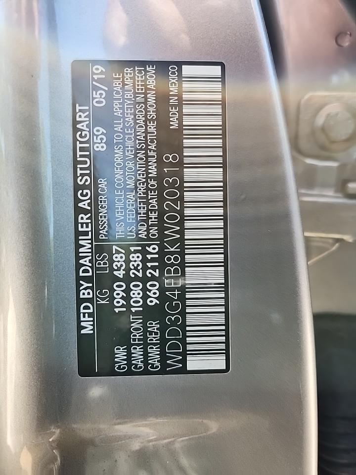 2019 Mercedes-Benz A-Class A 220 FWD