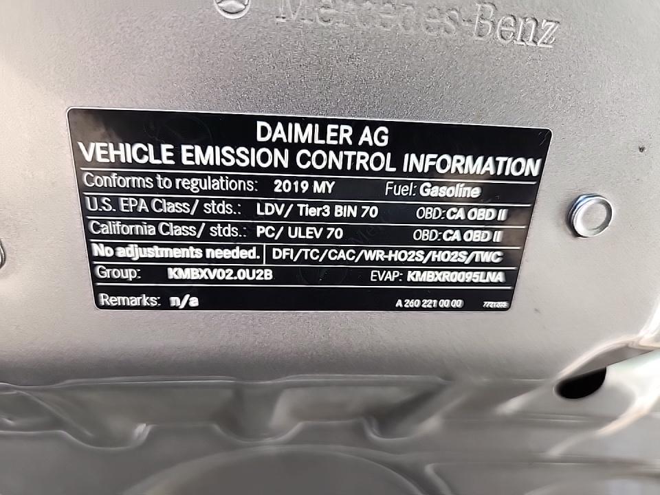 2019 Mercedes-Benz A-Class A 220 FWD