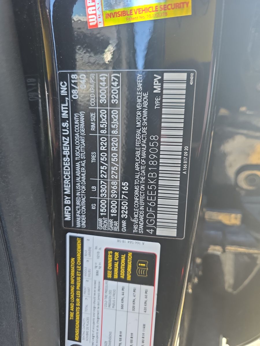 2019 Mercedes-Benz GLS GLS 450 AWD