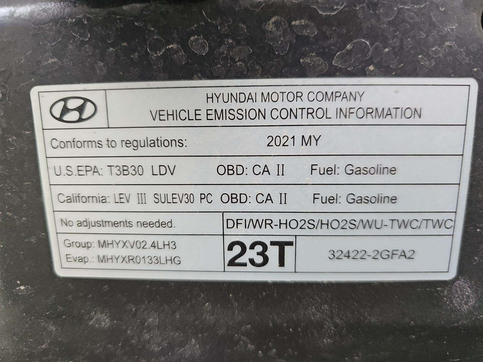 2021 Hyundai Tucson Sport FWD