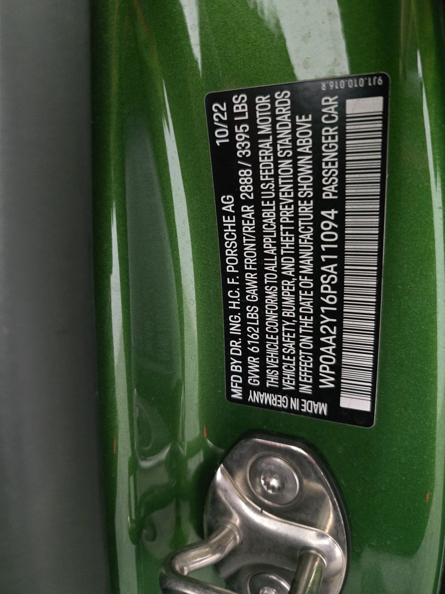 2023 Porsche Taycan Base RWD