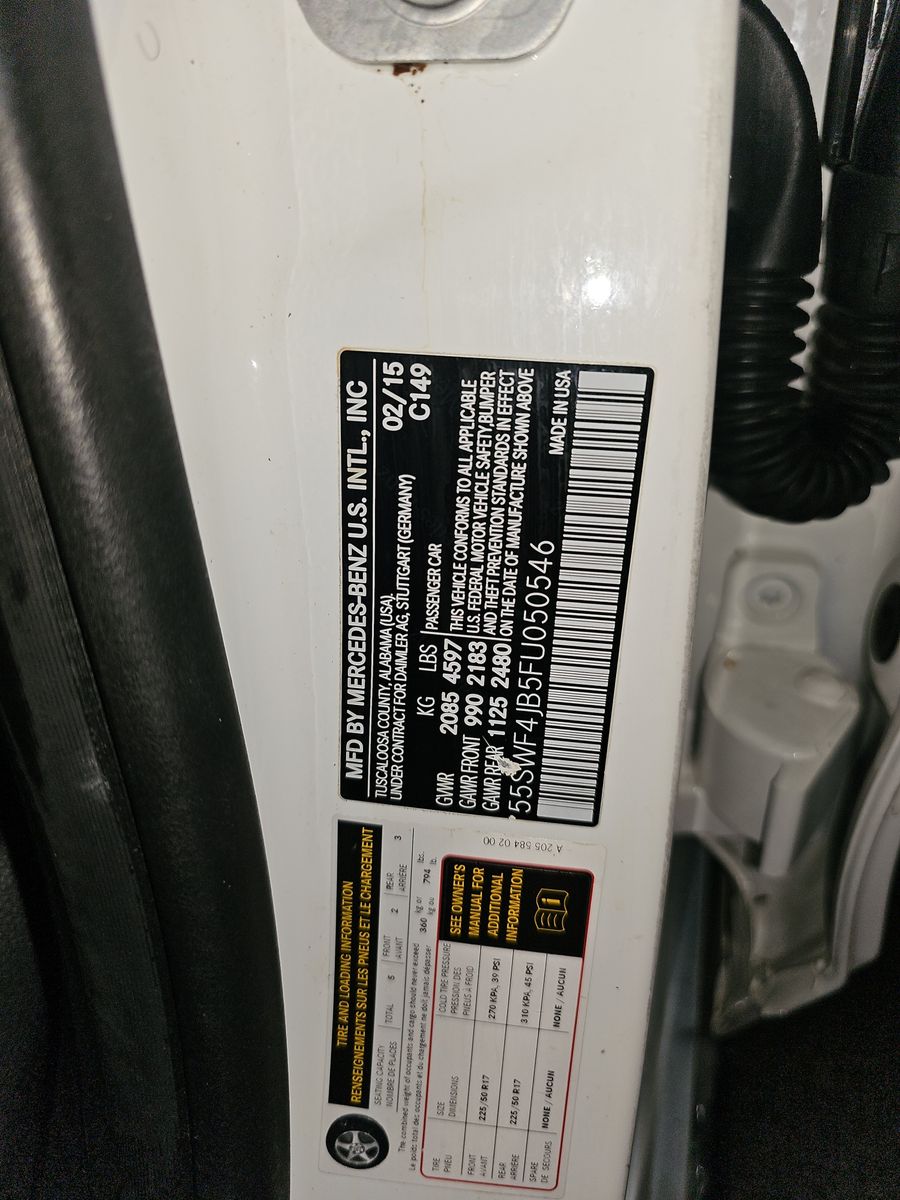 2015 Mercedes-Benz C-Class C 300 RWD