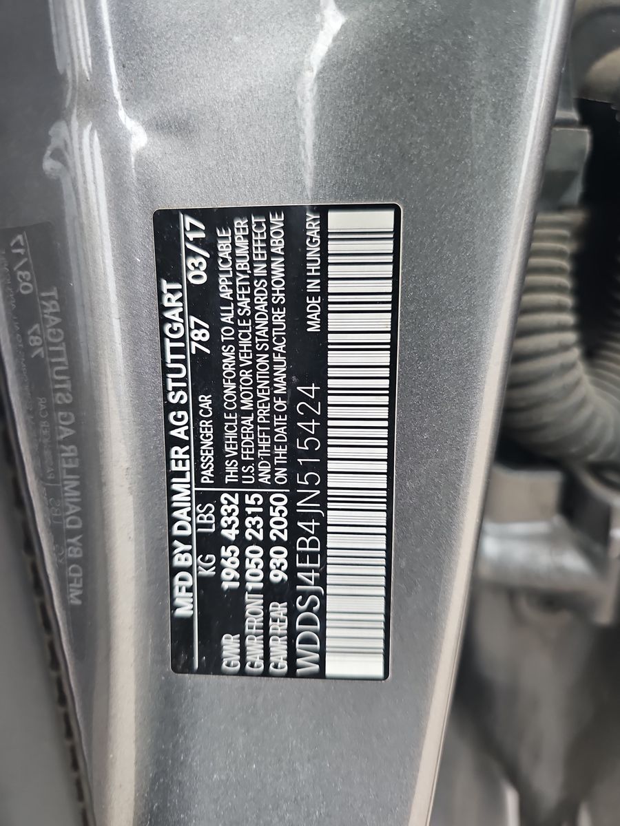 2018 Mercedes-Benz CLA CLA 250 FWD