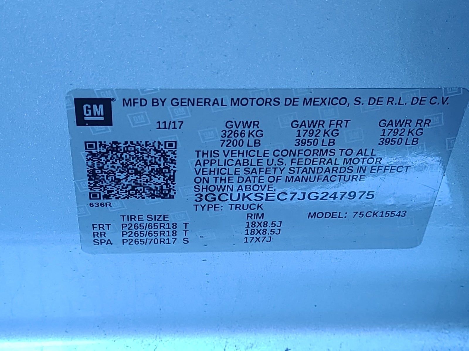 2018 Chevrolet Silverado 1500 LTZ Z71 AWD