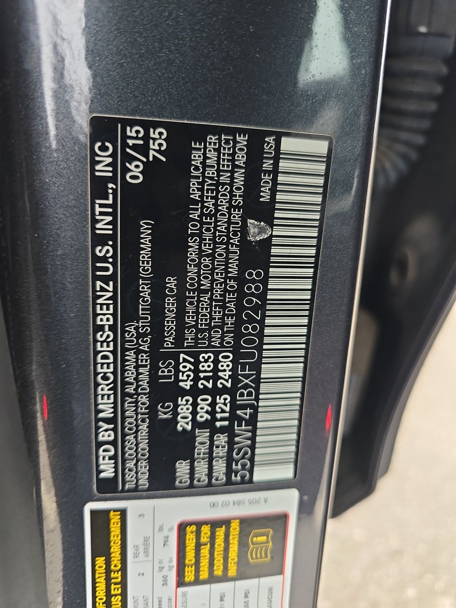 2015 Mercedes-Benz C-Class C 300 RWD