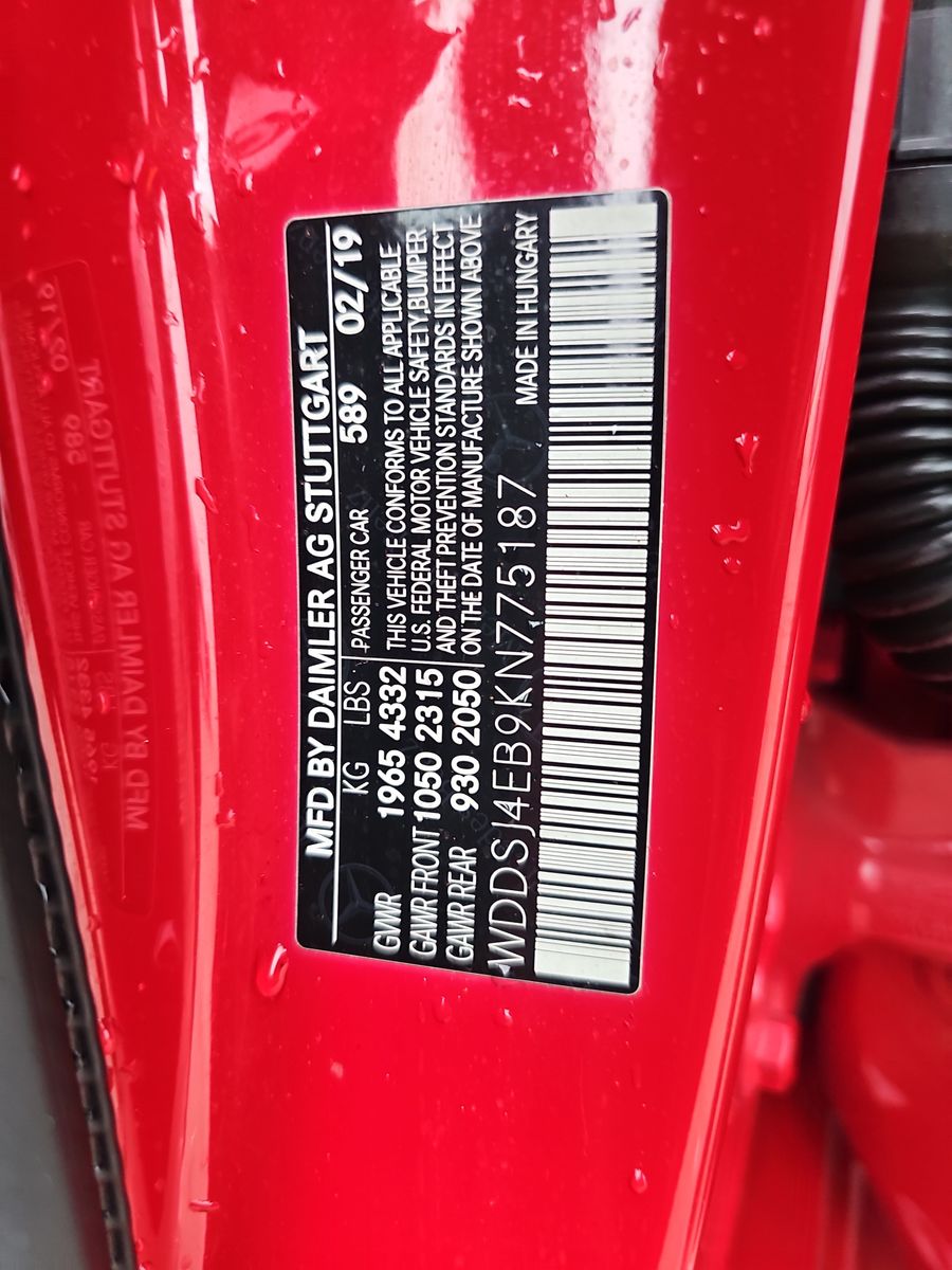 2019 Mercedes-Benz CLA CLA 250 FWD