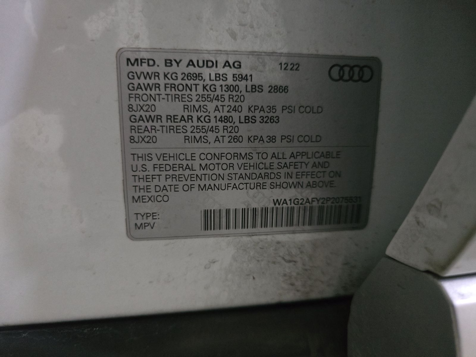 2023 Audi Q5 e Plug-In Hybrid S line Premium AWD