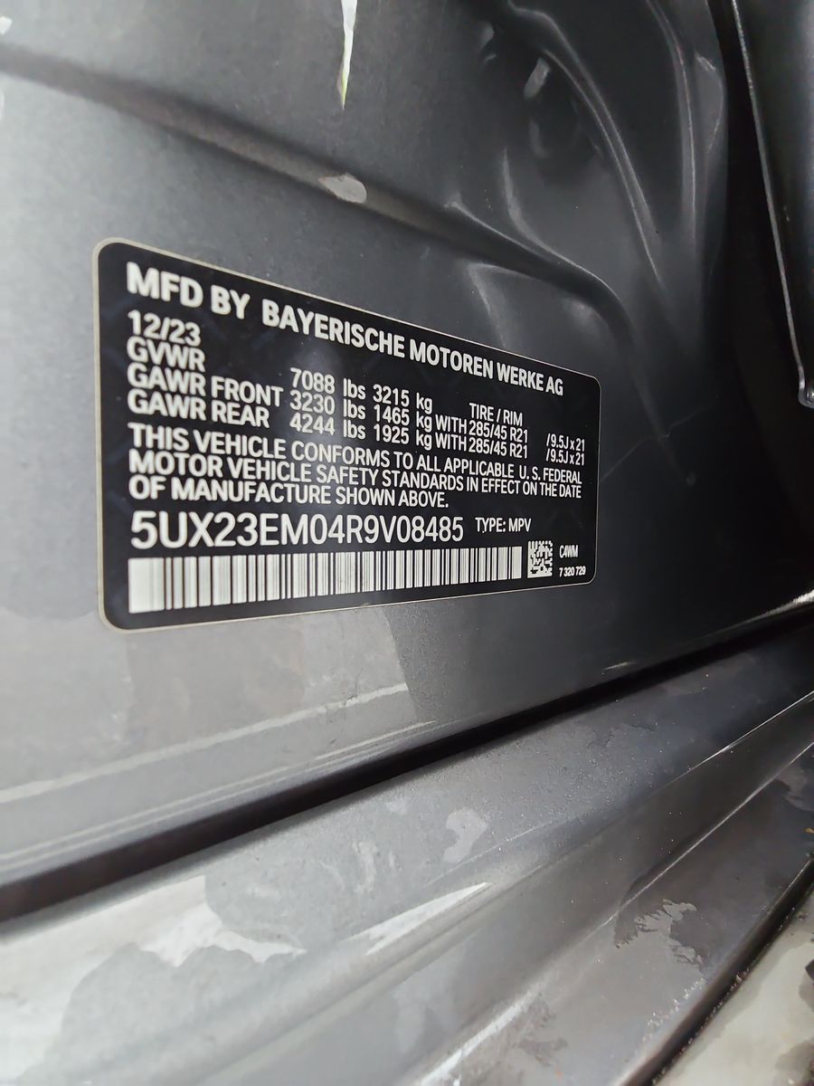 2024 BMW X7 xDrive40i AWD