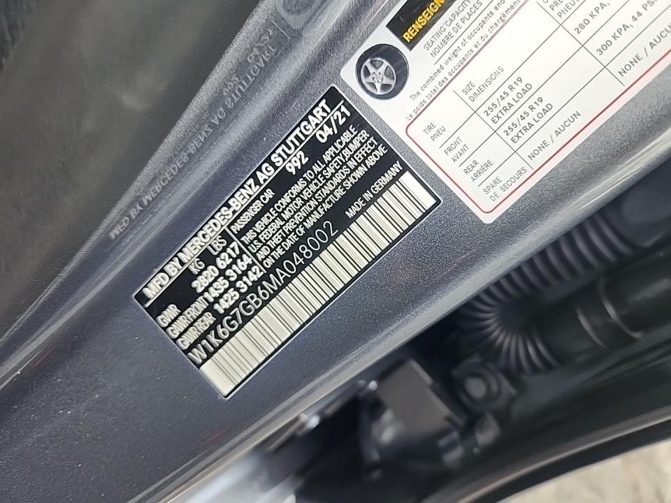 2021 Mercedes-Benz S-Class S 580 AWD