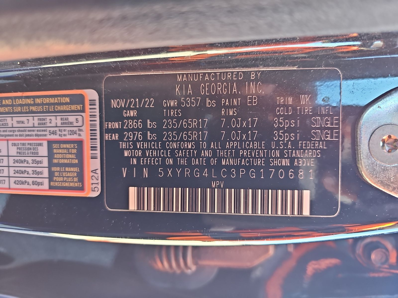 2023 Kia Sorento LX FWD