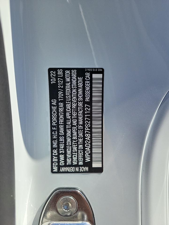 2023 Porsche 718 Cayman GTS 4.0 RWD