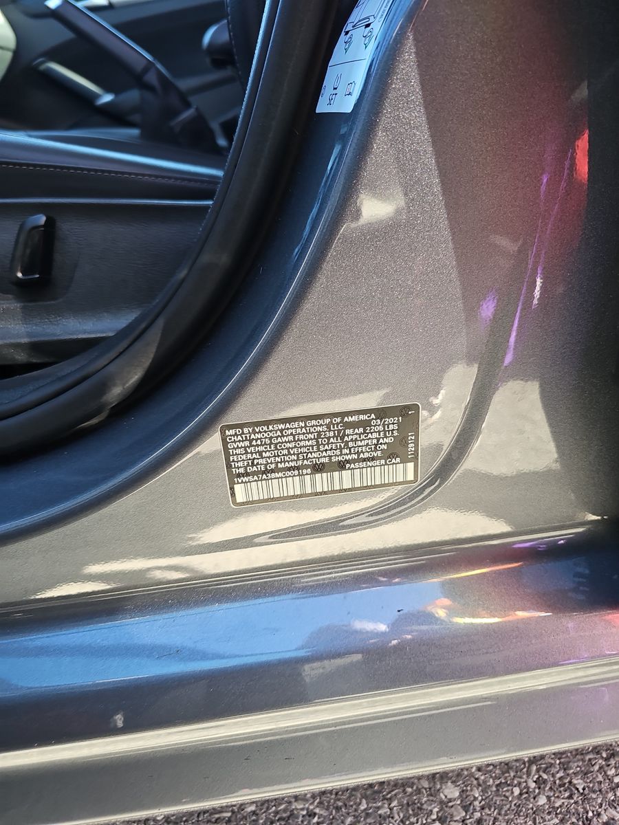 2021 Volkswagen Passat 2.0T SE FWD