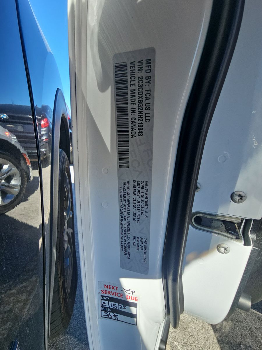 2022 Dodge Charger SXT RWD