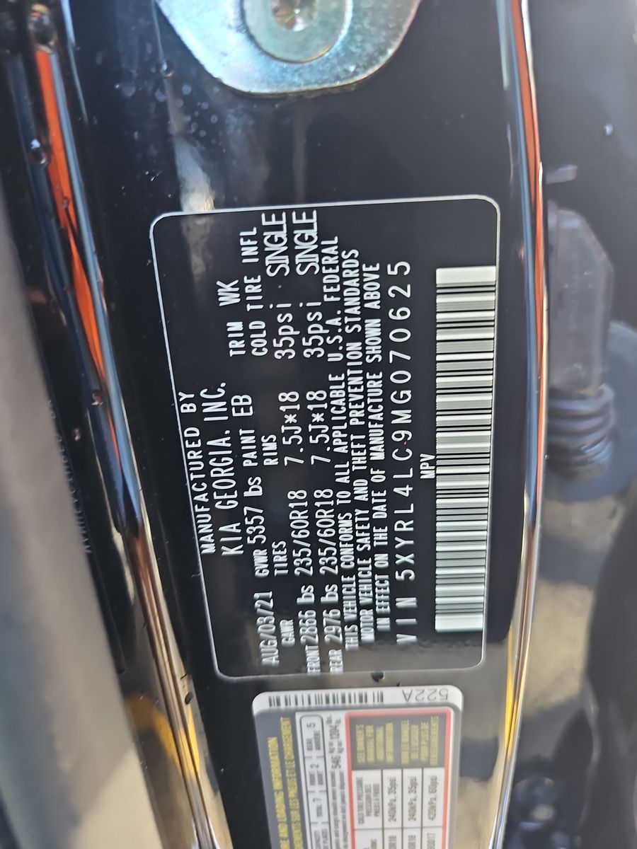 2021 Kia Sorento S FWD