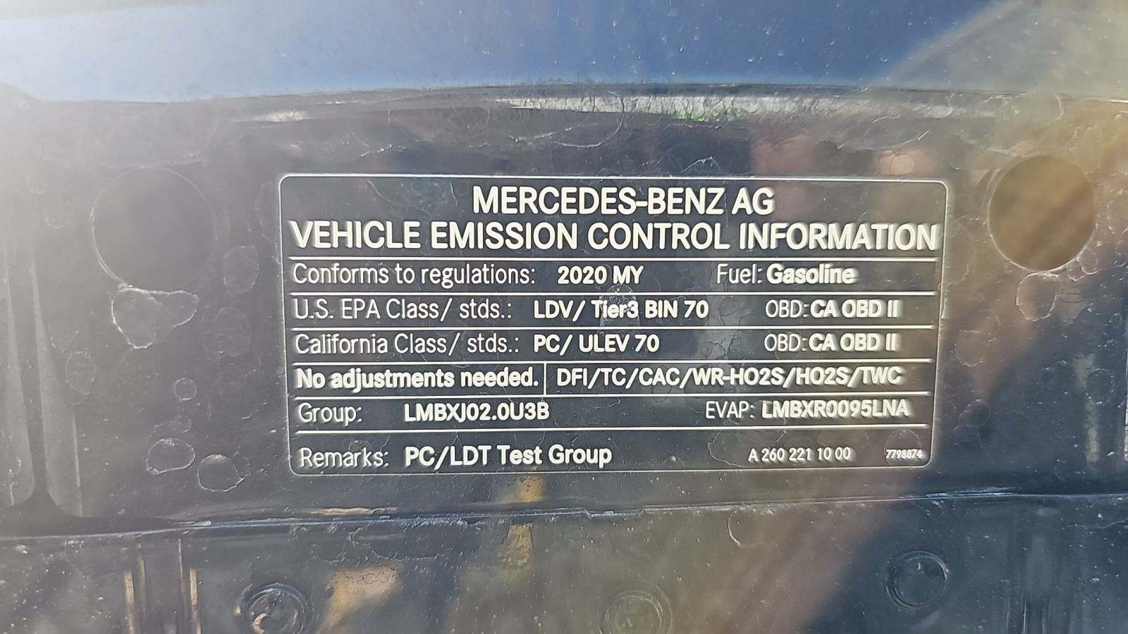 2020 Mercedes-Benz GLB GLB 250 FWD