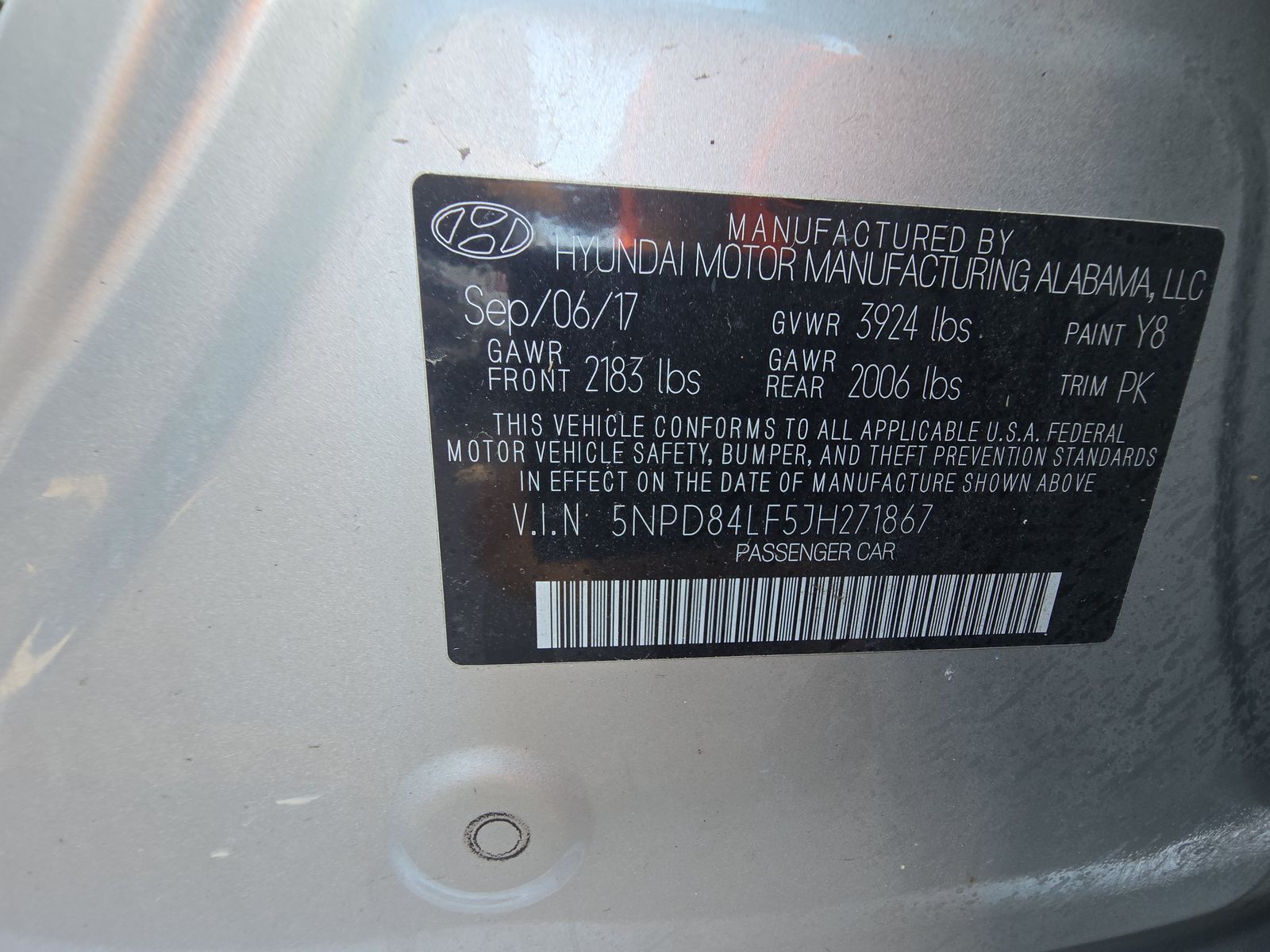 2018 Hyundai Elantra Value Edition FWD