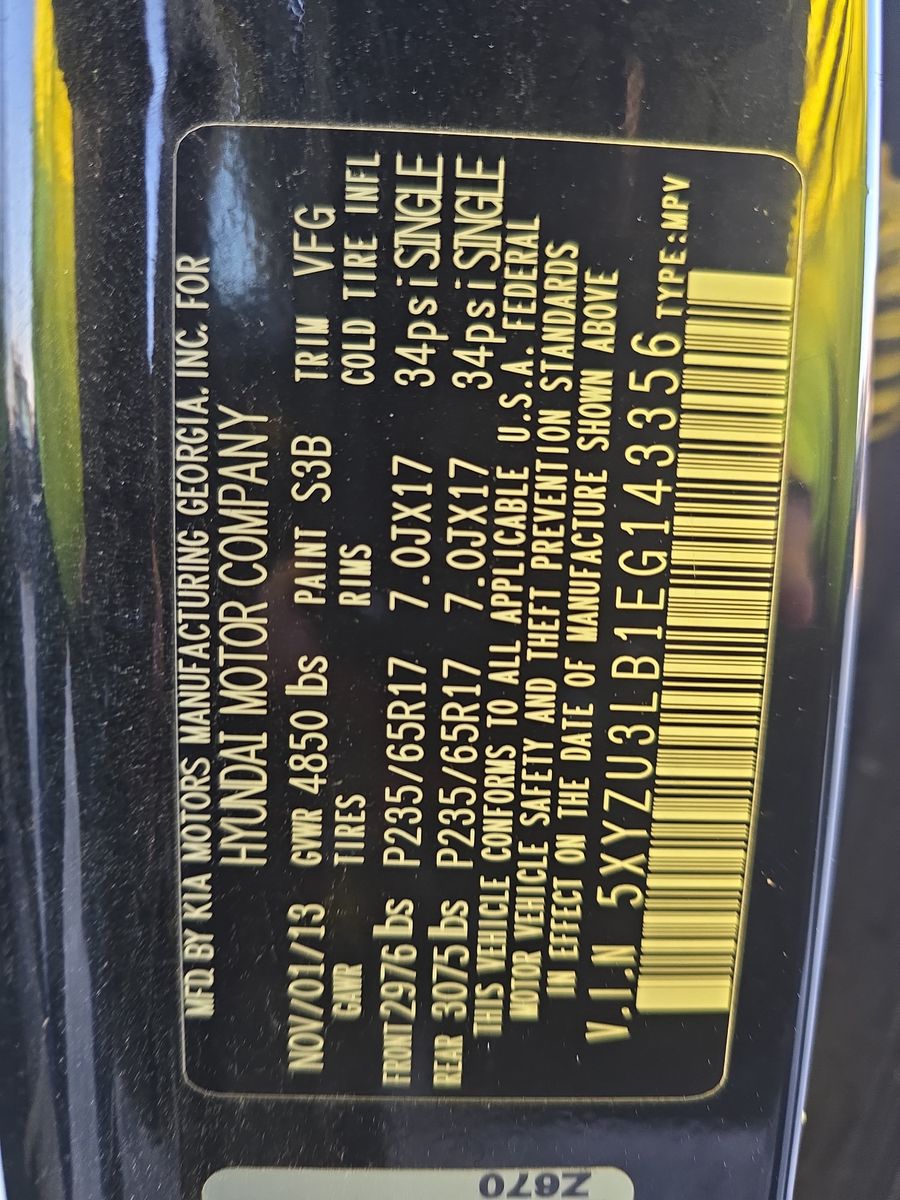 2014 Hyundai Santa Fe Sport Base FWD