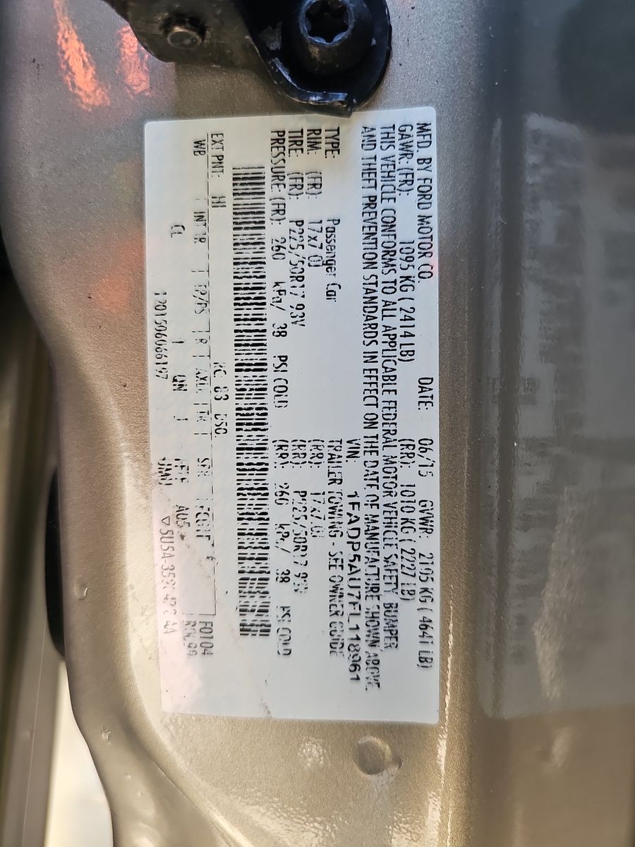 2015 Ford C-MAX Hybrid SE FWD