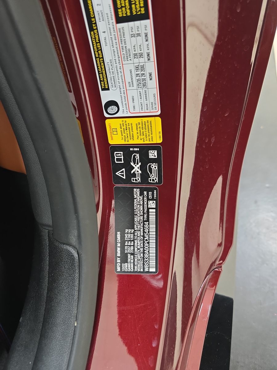 2023 BMW M4 Competition xDrive AWD