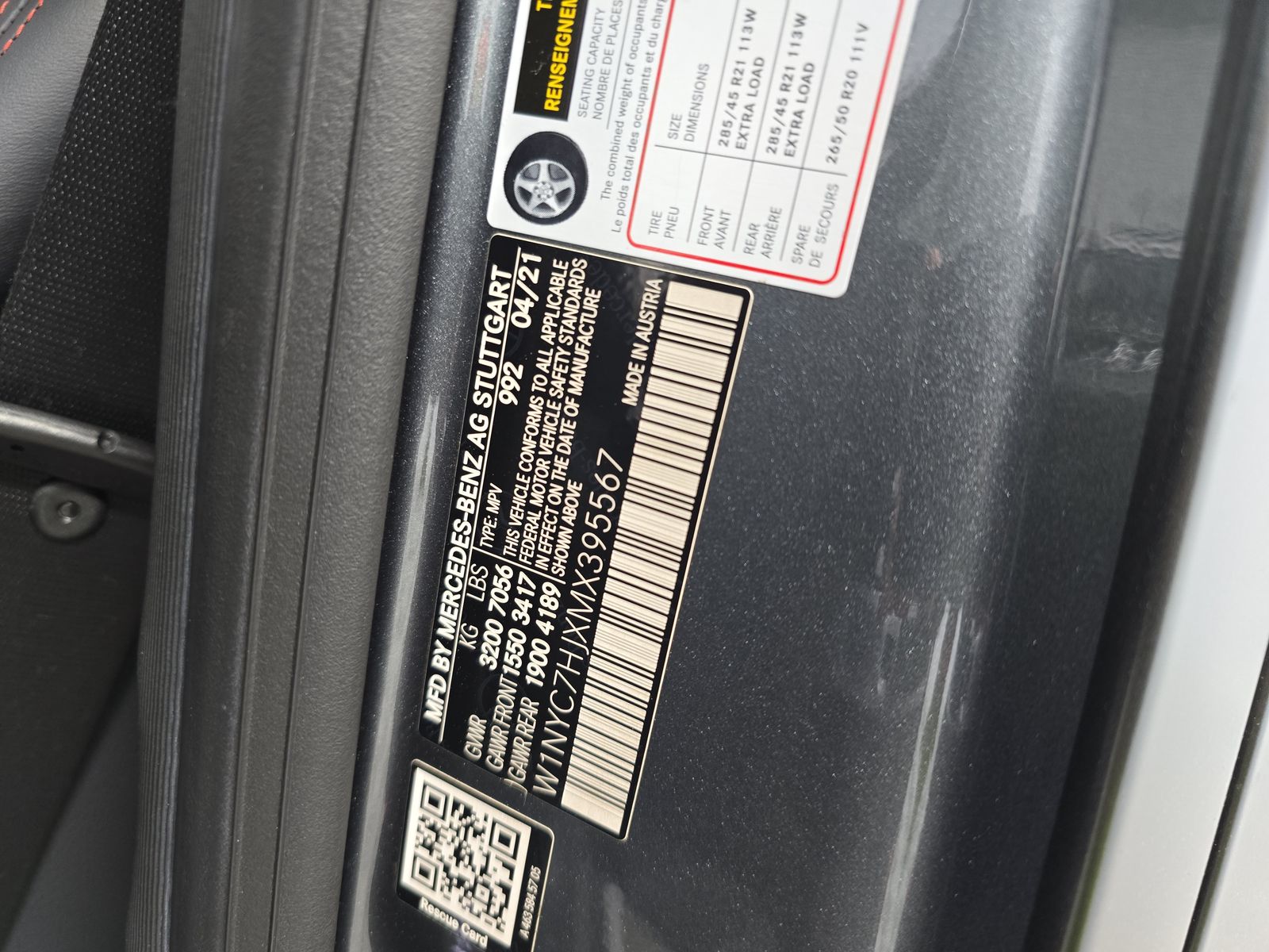 2021 Mercedes-Benz G-Class AMG G 63 AWD