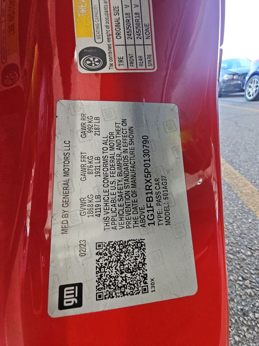 2023 Chevrolet Camaro 1LT RWD