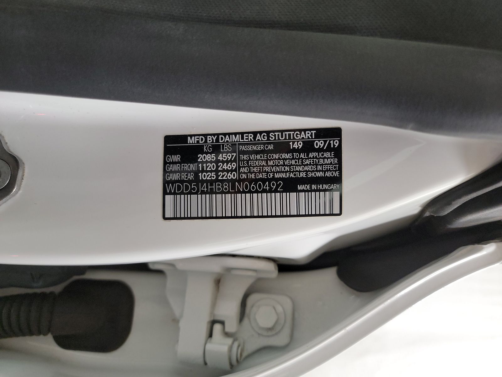 2020 Mercedes-Benz CLA CLA 250 AWD