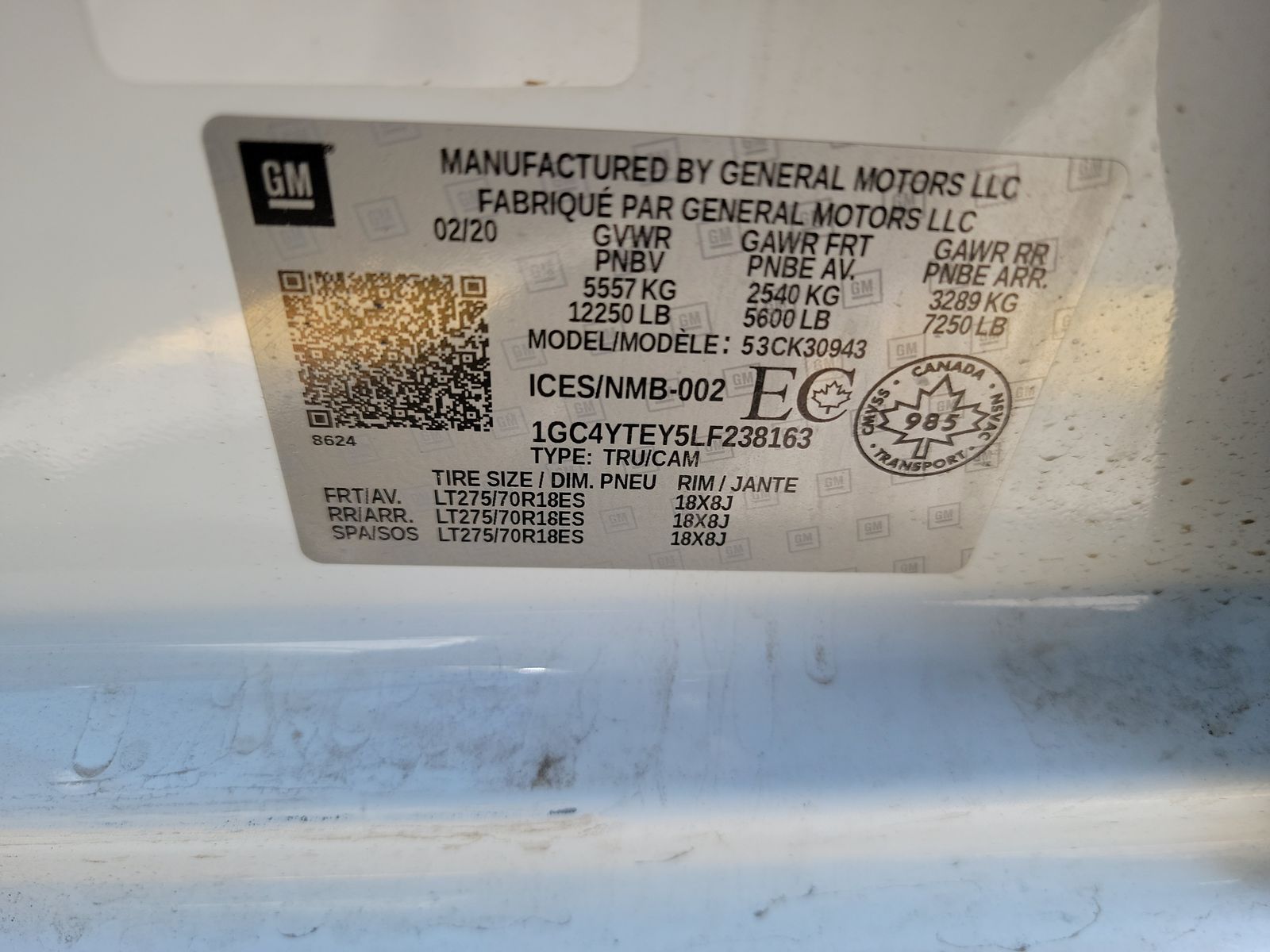 2020 Chevrolet Silverado 3500HD LT AWD