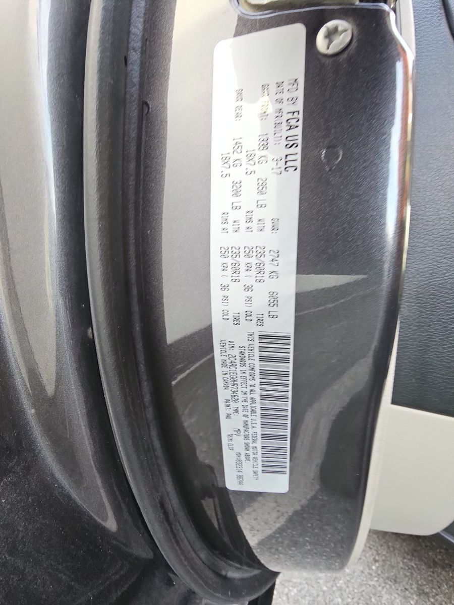 2017 Chrysler Pacifica Touring L Plus FWD