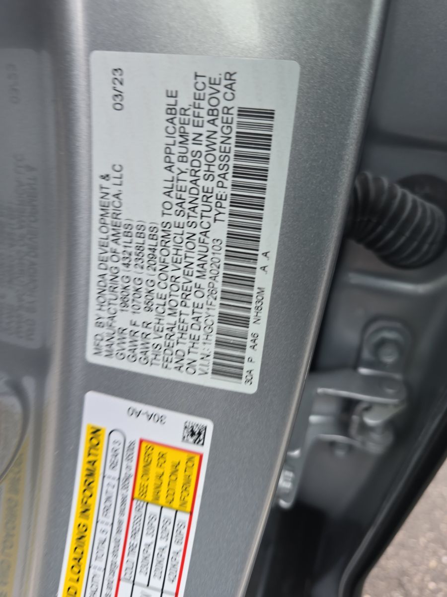 2023 Honda Accord LX FWD