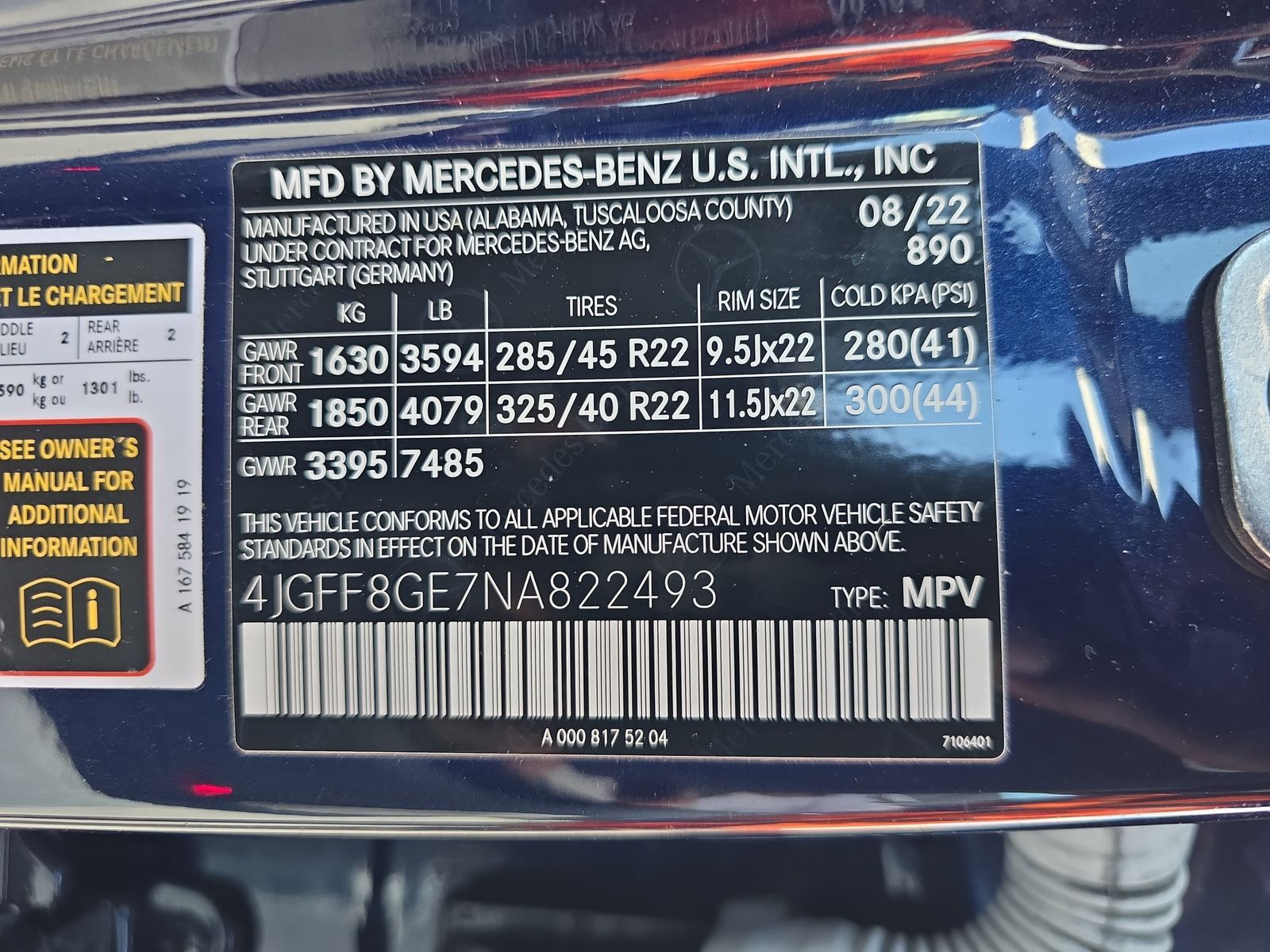 2022 Mercedes-Benz GLS GLS 580 AWD