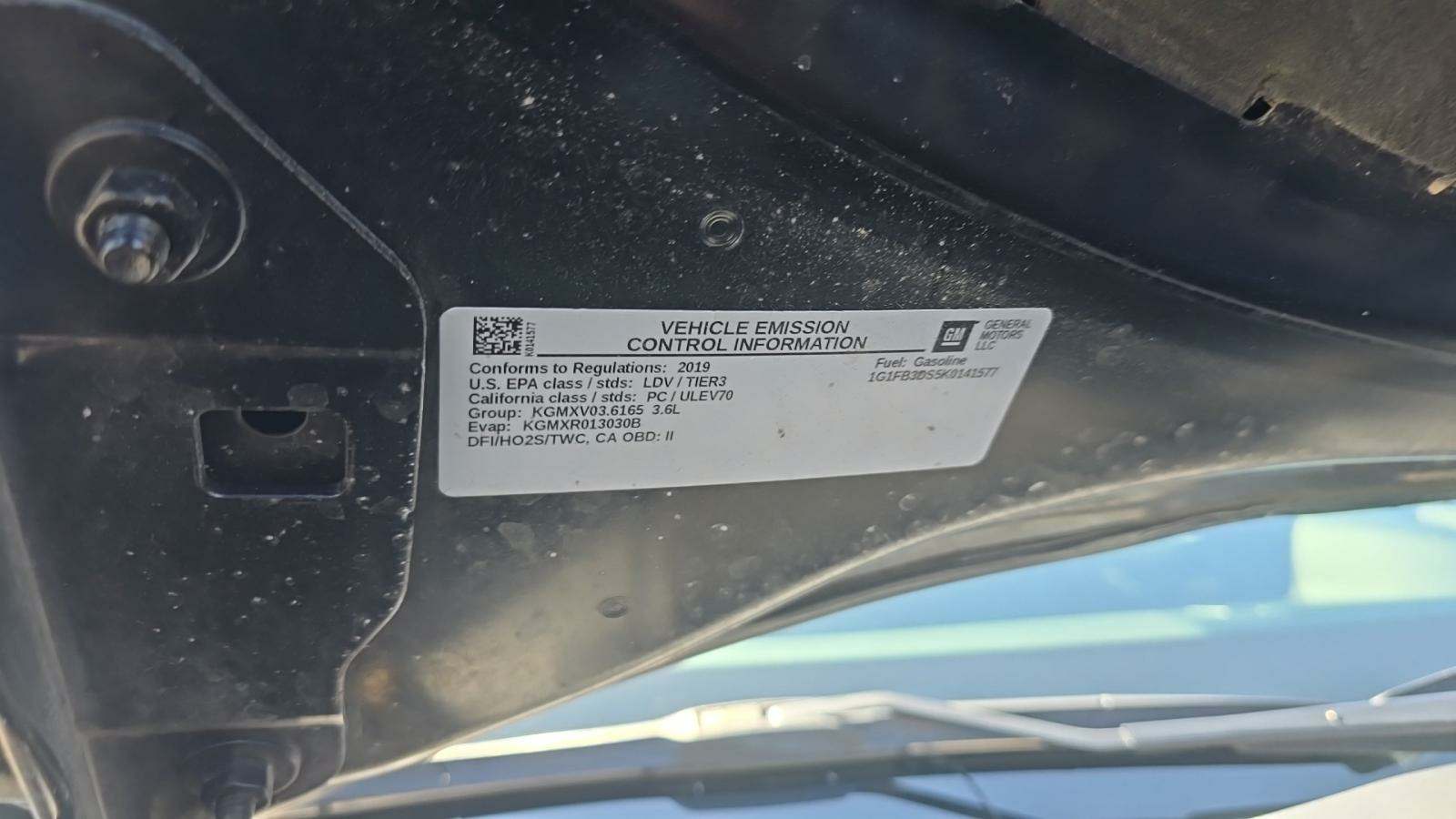 2019 Chevrolet Camaro 1LT RWD