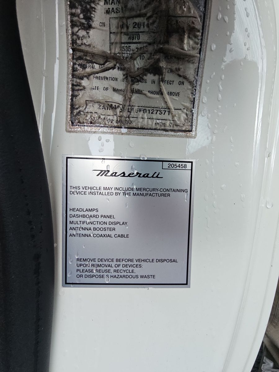 2015 Maserati GranTurismo Sport FWD