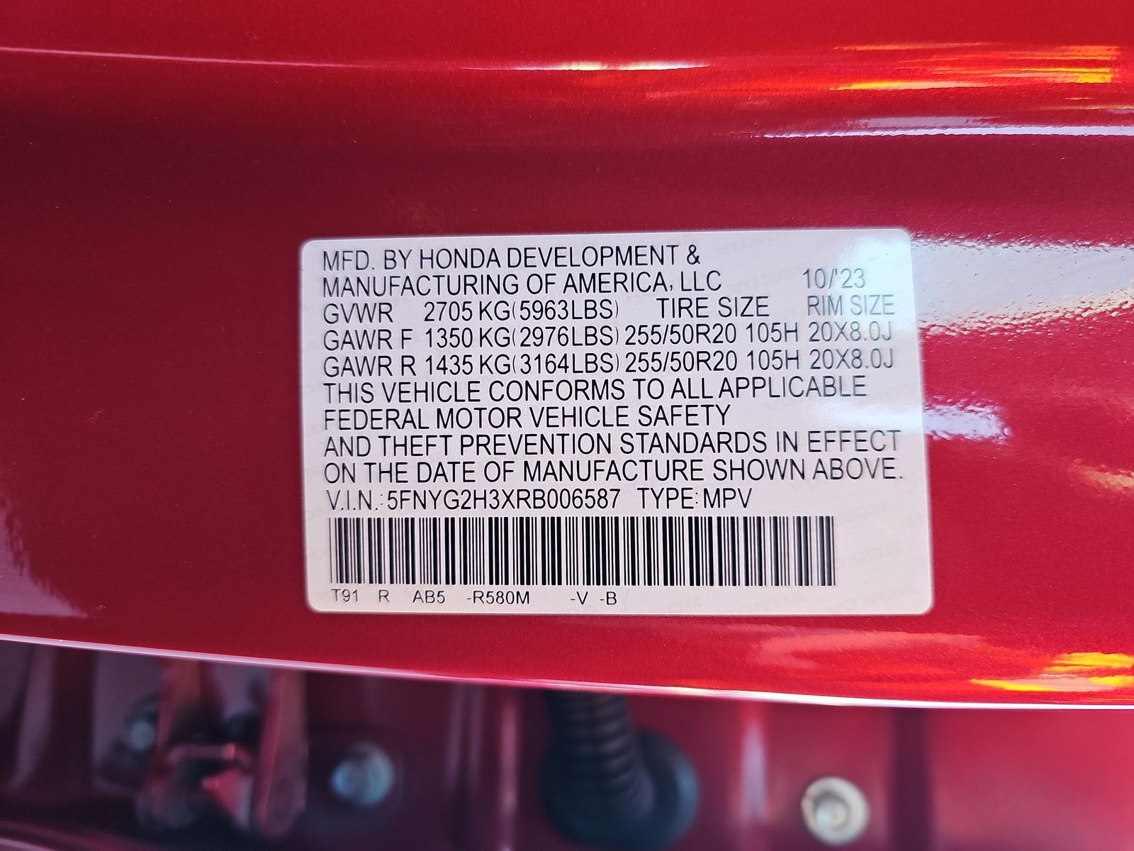 2024 Honda Pilot Sport FWD