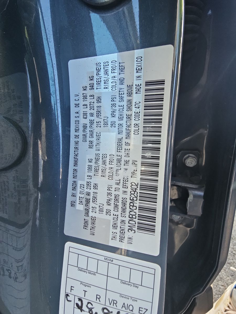 2023 MAZDA CX-30 2.5 S Carbon Edition AWD