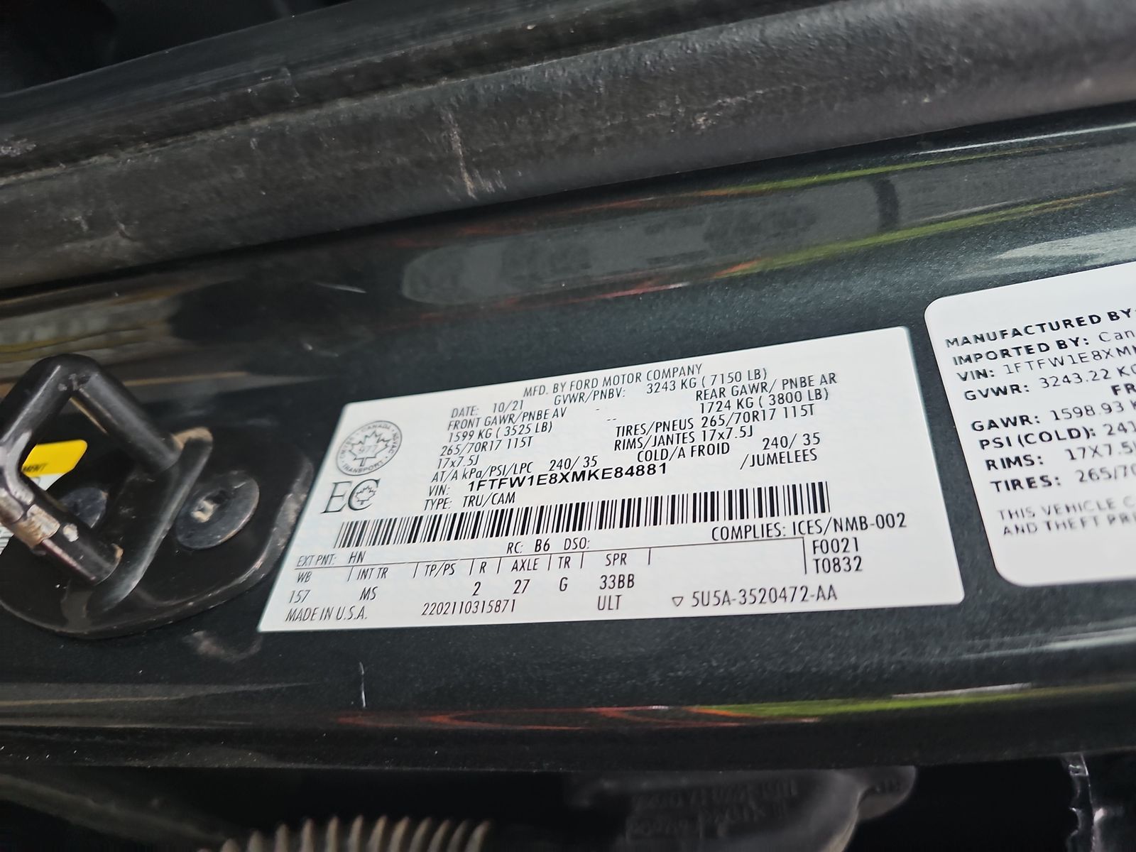 2021 Ford F-150 XLT AWD