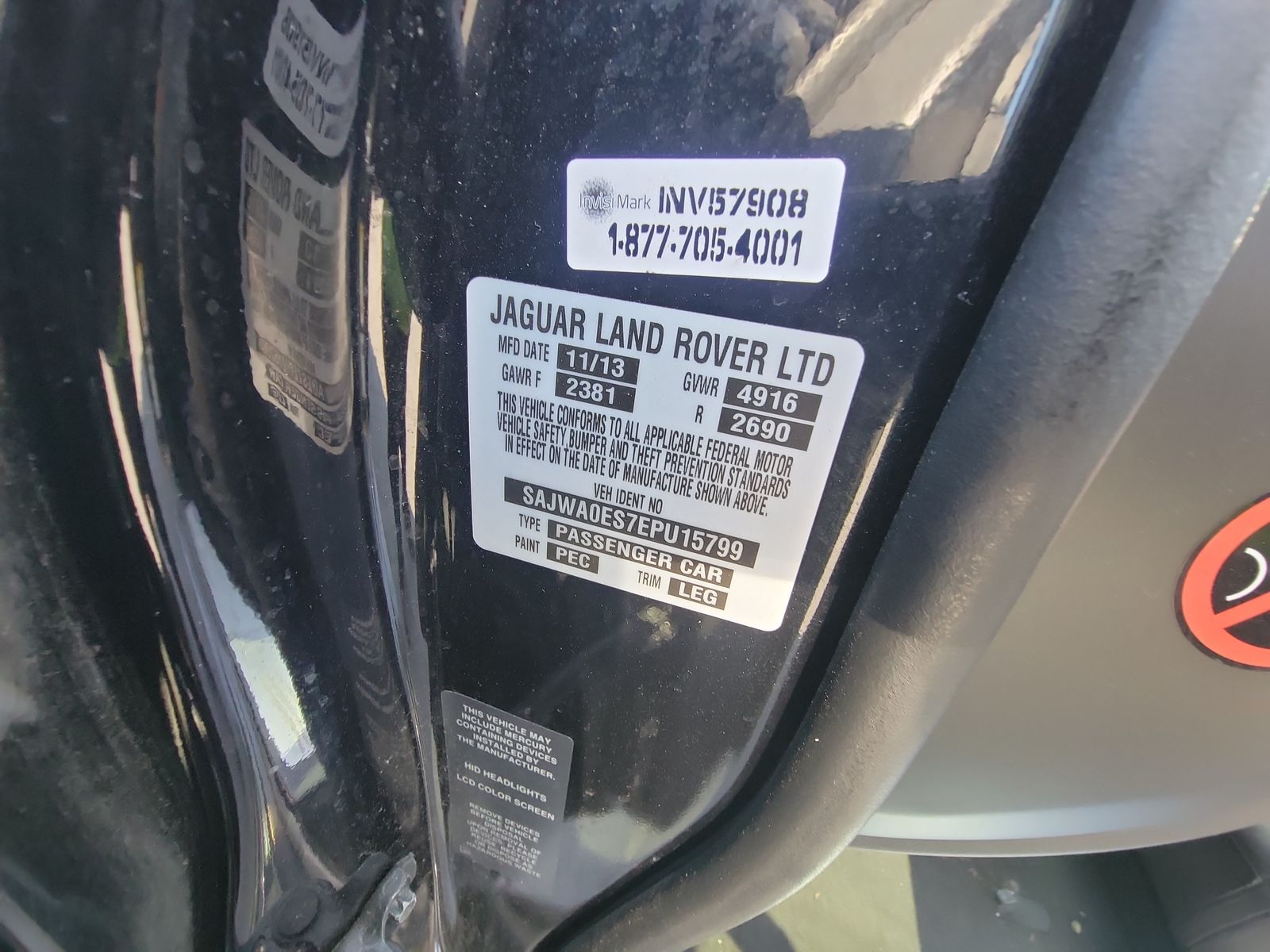 2014 Jaguar XF 2.0T RWD