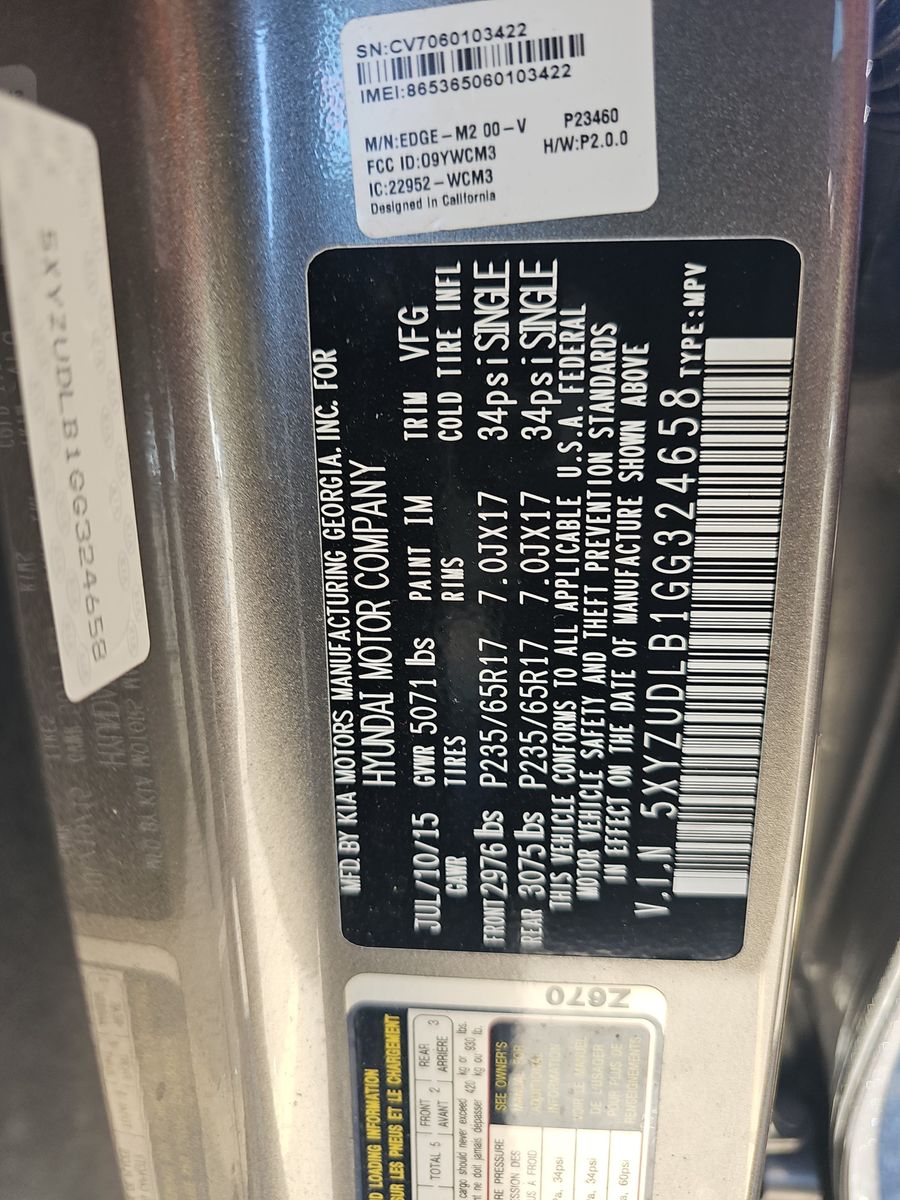 2016 Hyundai Santa Fe Sport Base AWD