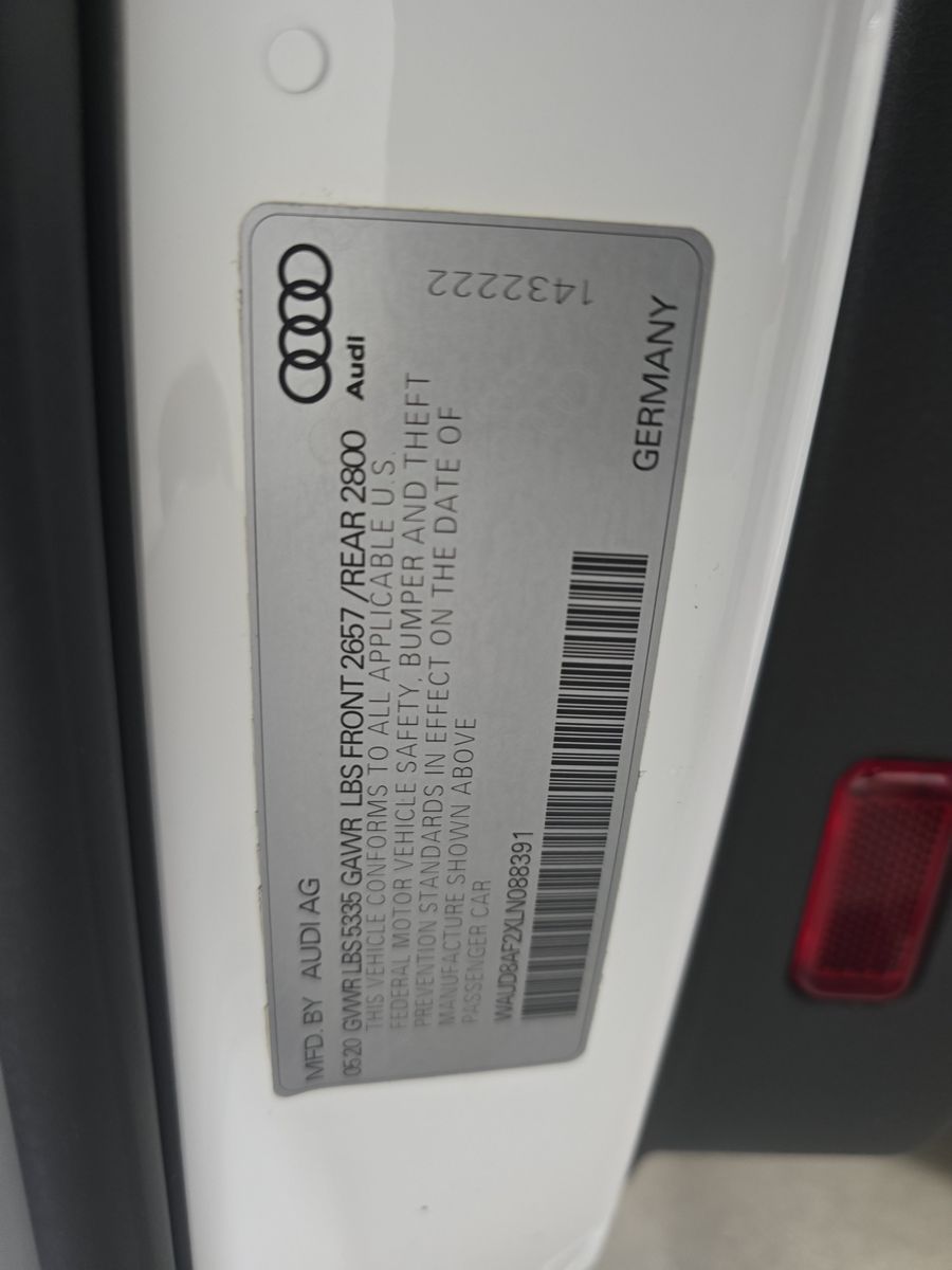 2020 Audi A6 2.0T Premium AWD