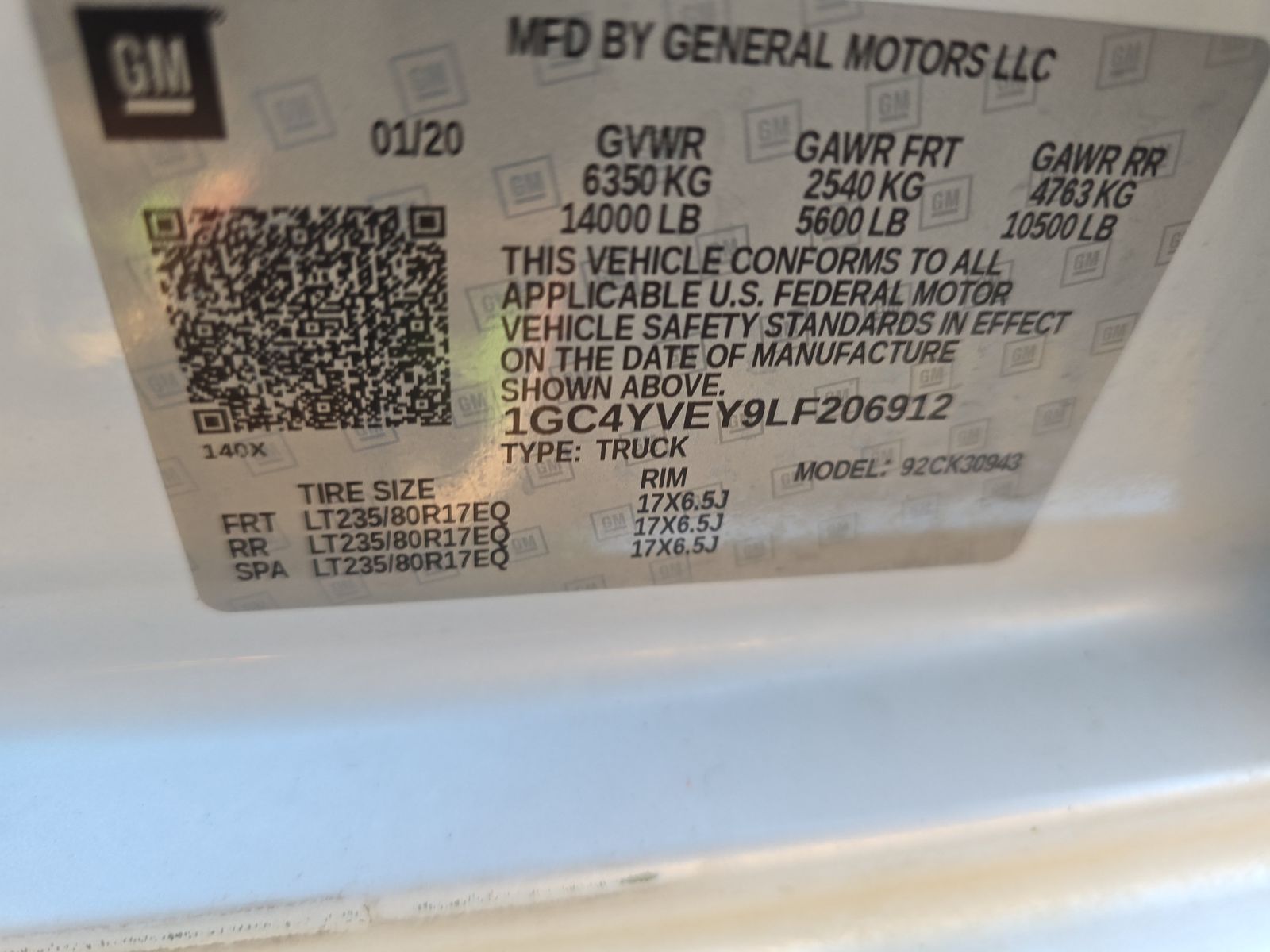 2020 Chevrolet Silverado 3500HD High Country AWD