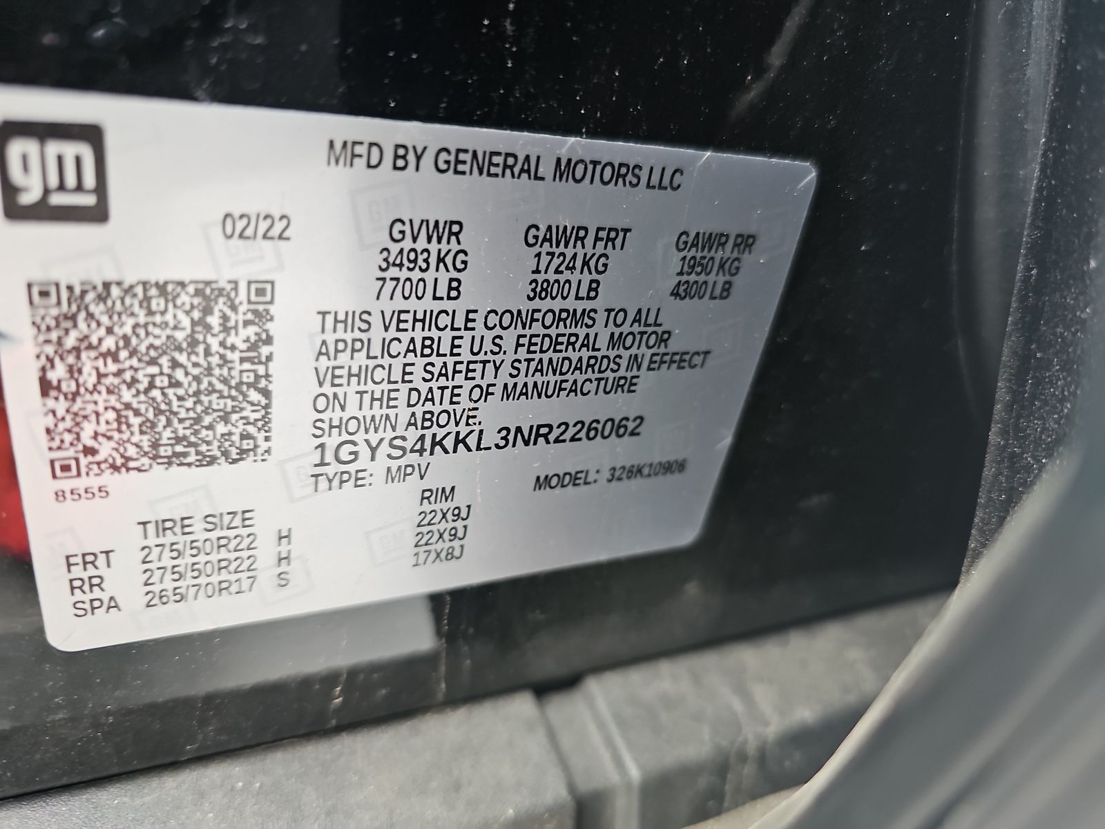 2022 Cadillac Escalade ESV Premium Luxury AWD