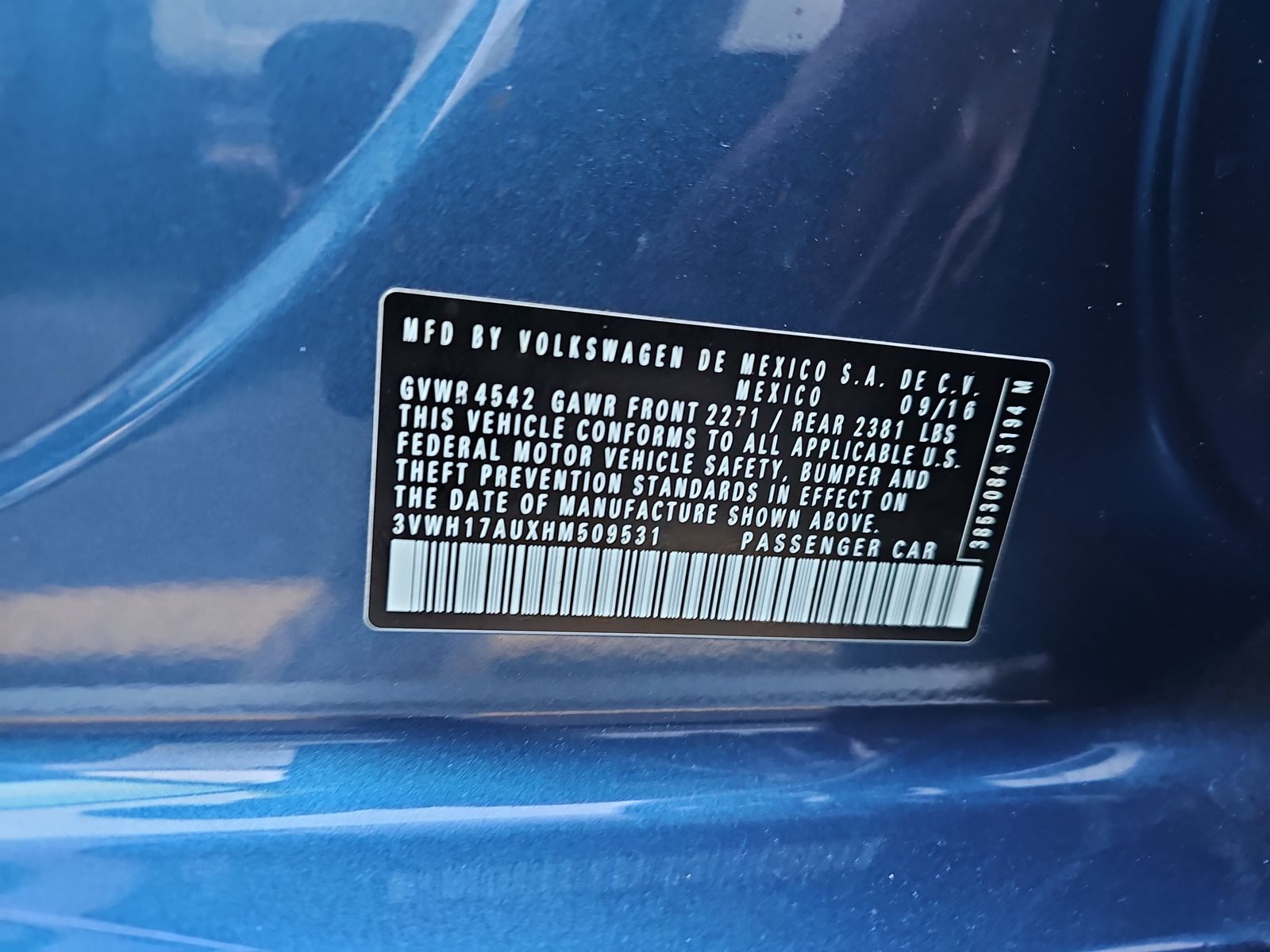 2017 Volkswagen Golf Alltrack Base AWD